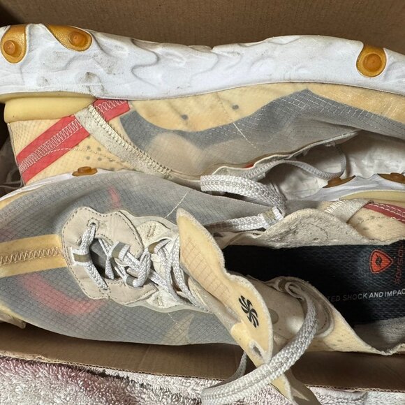 Nike React Element 87 Men’s 9.5 | Transparent Upper Running Sneakers - Picture 2 of 9